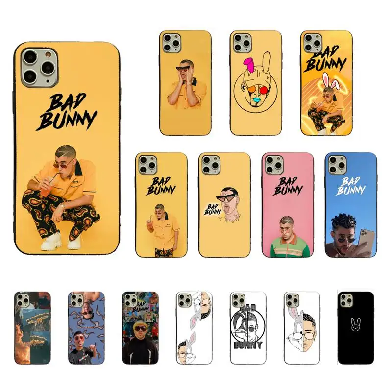 Роскошный чехол для телефона Yinuoda Bad bunny candy iPhone 11pro MAX 8 7 6 6S Plus X XS 5 5S SE XR Fundas