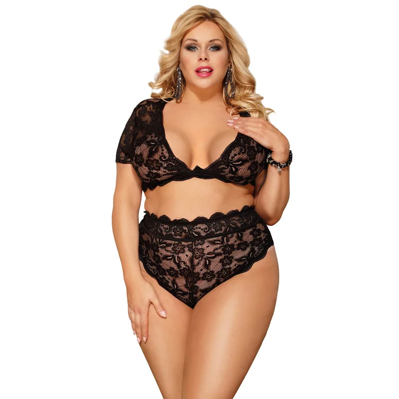 ull Lace Bra Set