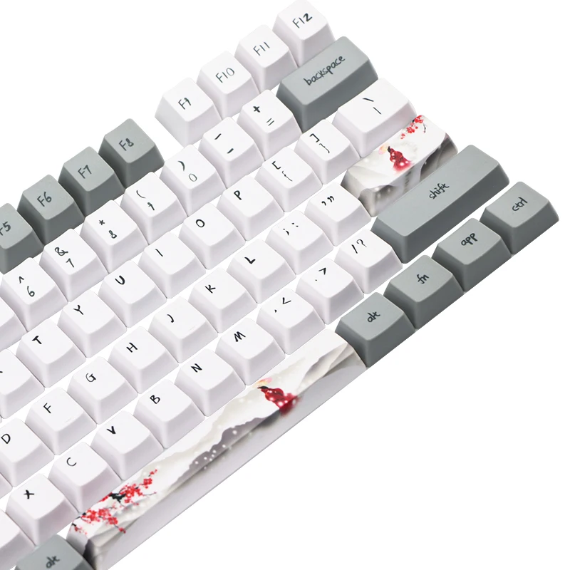 Dye Sub Keycap PBT Keycaps Set Mechanische Toetsenbord keycap Voor for GH60 RK61/Annie /poker/GK61dz60 TKL87 104 oem Profile Dye Sub Keycap PBT Keycaps Set Mechanische Toetsenbord keycap Voor for GH60 RK61/Annie /poker/GK61dz60 TKL87 104 oem Profile