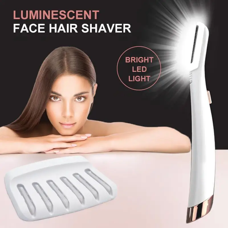 Led facial exfoliating shaver Clearance