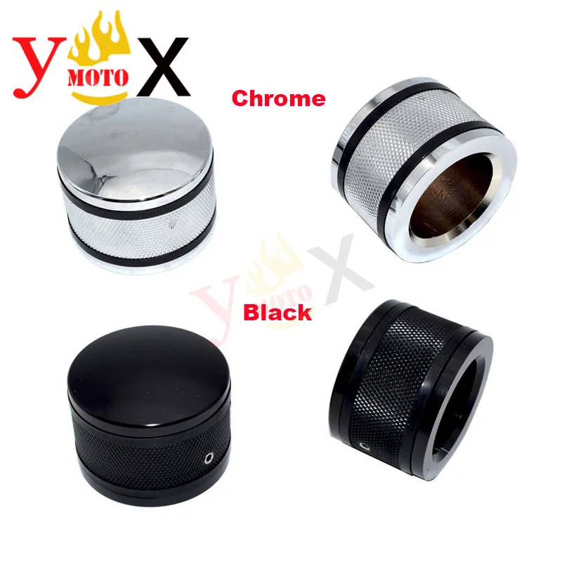 

Мотоциклетная передняя ось крышка гайки Защитная Наклейка для Harley Dyna Fat Bob Street Bob Forty Eight Road King FLHRC Softail Tri Glide