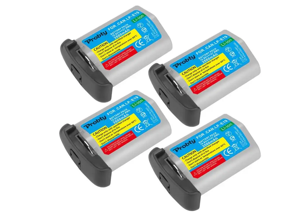 LP-E19 LP-E19 / LP-E4N バッテリー LCD デュアルスロット急速充電器