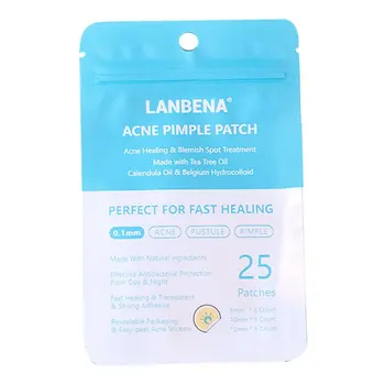 

Tea Tree Daily Acne Stickers + Night Acne Stickers Fade Acne Printed Ultra-Thin 0.3Mm 25Pcs/28Pcs Beauty Products