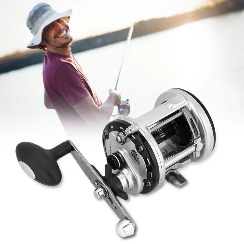 Yumoshi 200 500 литое барабанное колесо карп металлическая наживка катушка pesca 12 + 1BB