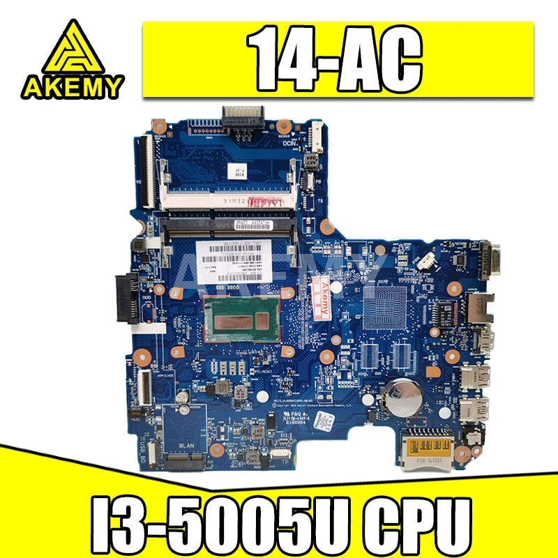 Akemy материнская плата 827683-001 для For HP 14-AC 240 g4 240-G4 Материнская ноутбука I3-5005U