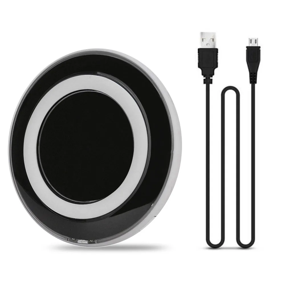 Ouhaobin Беспроводное зарядное устройство для samsung Galaxy S9/S9 Plus Qi Беспроводная зарядная
