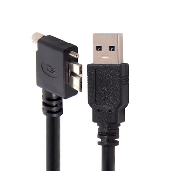 

Chenyang 1.2M 3M 5M USB 3.0 A Male to Micro B Left Angled 90D Cable for Nikon D800 D800E
