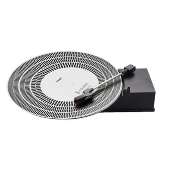 

LP Vinyl Record Turntable Phono Tachometer Calibration Strobe Disc Stroboscope Mat 33 45 78 RPM R9UA