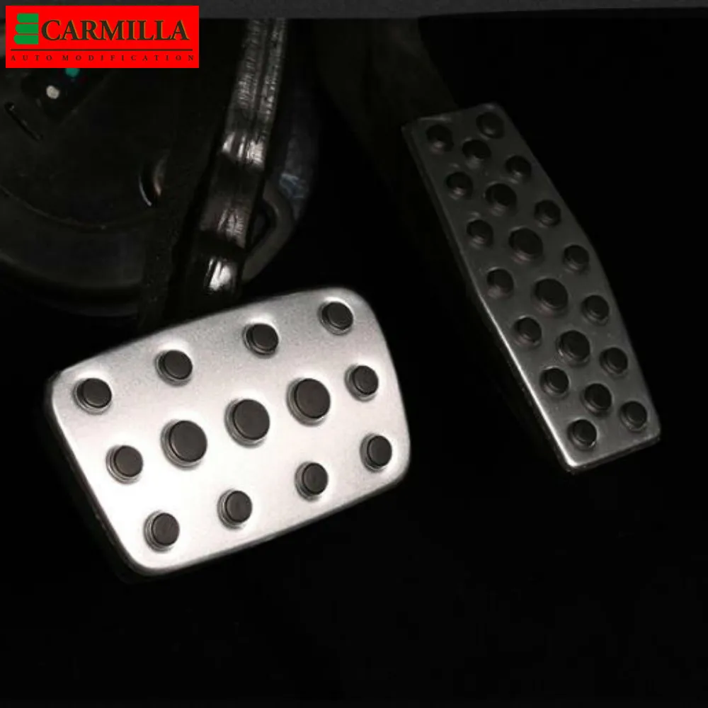 Car Pedal Protector Carmilla AT MT for Chevrolet Malibu MK8 2012-Malibu XL-Gas Brake Cluth Pedals Cover Parts