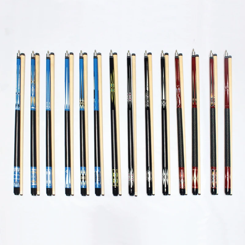 57&quot 2-Piece Billiard/Pool Cue Maple Wood with 13mm Tip Size | Спорт и развлечения
