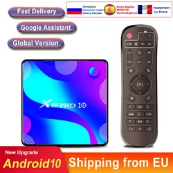 Smart TV BOX android 10 X88 RRO 10 RK3188 4K Dual Wifi BT Media player Fast Smart android TV box Set top box vs h96 IPTV