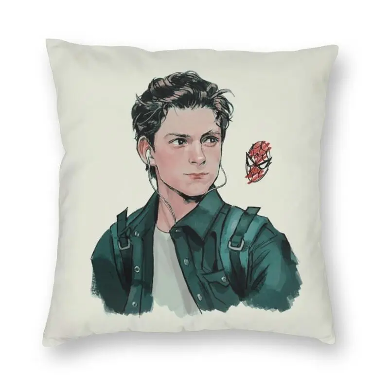 

Tom Holland Pillowcover Home Decor Cushion Cover Throw Pillow for Living Room Double-sided Printing