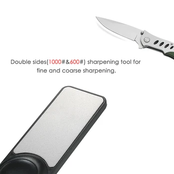 

New Sharpening Stone Fine/Coarse Combination Double Sides Knife Sharpener Portable Fine and Coarse Knife Sharpener Tools