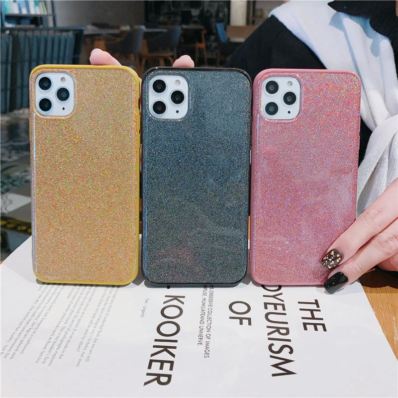 Модный чехол с блестящими блестками для iPhone 7 8 6 6s Plus Мягкий ТПУ 11 X XS XR max мерцающая