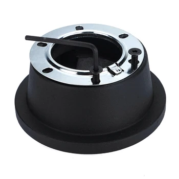 

Kit Part Horns Car Connector Steering Wheel Adapter Hub 6-bolt Accessories Replacement Durable