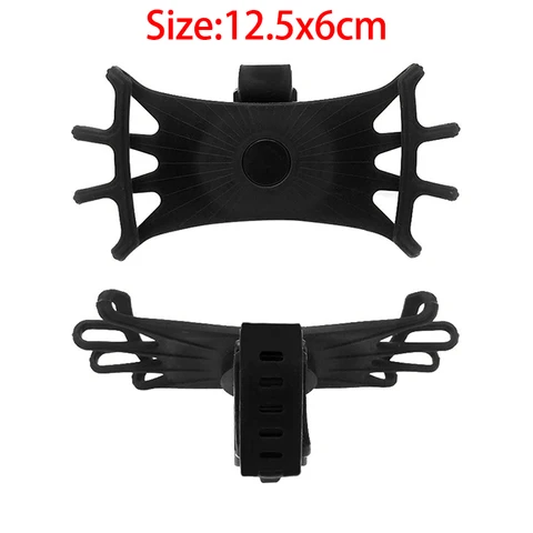 Mobile Phone Holder Silicone Motorcycle Bike Handlebar Stand Mount Bracket Bike Mount Phone Holder for IPhone GPS Device