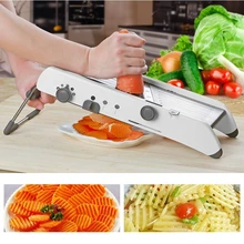 Многофункциональный ручной овощерезка для фруктов картофель измельчитель морковки лук фруктовый слайсер измельчитель нарезанный Овощной кухонный инструмент