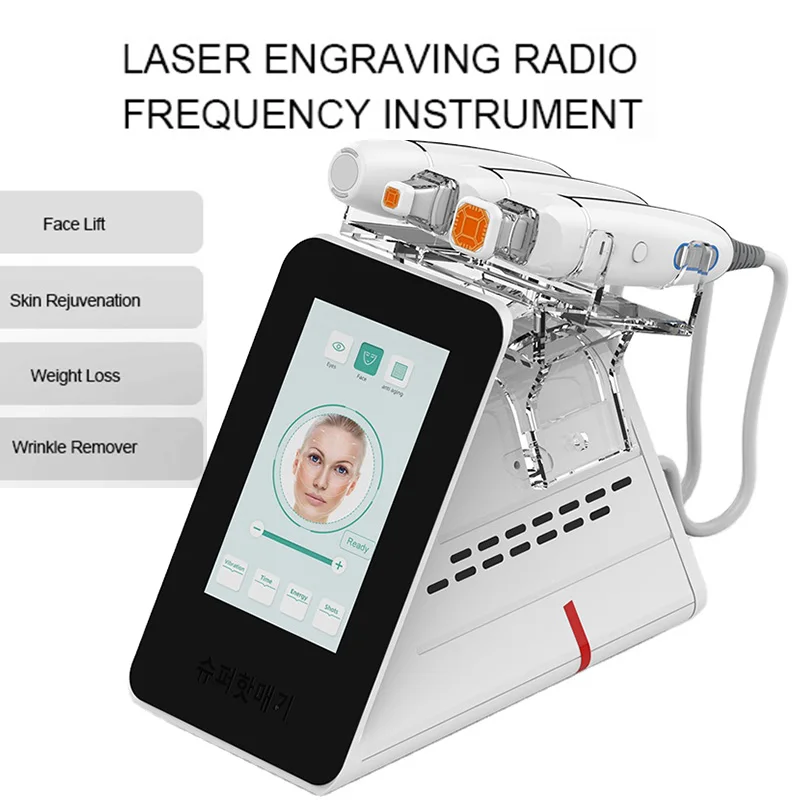 3 In 1 Multi-functional RF Ultrasound Skin Tightening Wrinkle Removal Facial Face Lift Eye Care Beauty Machine Salon Use | Бытовая