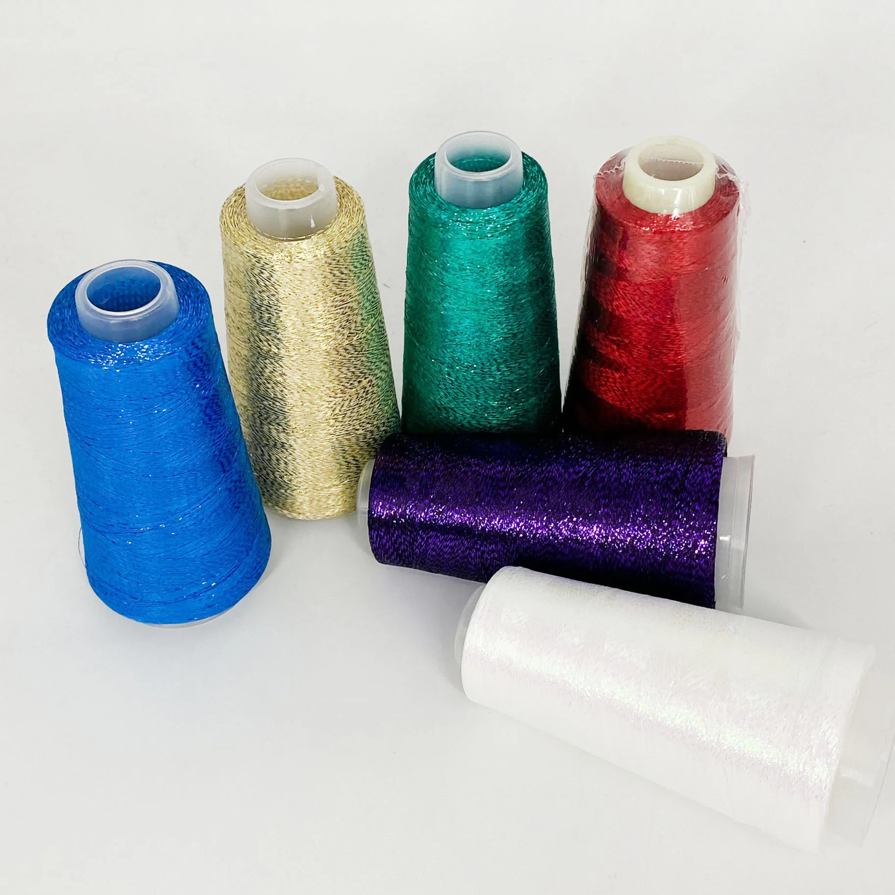2000Meters Metalic Silk Thread Color Gold Thin Partner Yarn for Hand Knitting Sweaters 50g/roll knitting yarn,metallic yarn,metallic thread