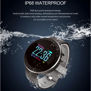 

Q8Pro Waterproof Bluetooth Smart Watch Heart Rate Monitor Bracelet Pedometer Heart Rate Monitoring