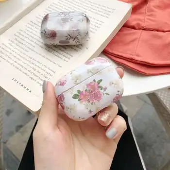

flora case For AirPods Pro Case Rose Retro flower Hard PC headphone Protective cover For Air pods PRO For Airpods PRO 3 funda