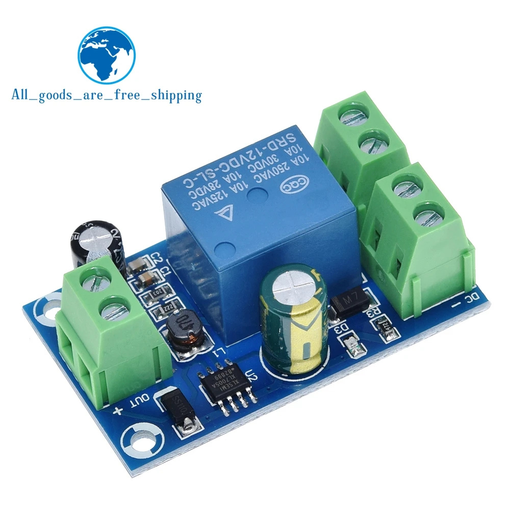 Power-OFF Protection Module Automatic Switching UPS Emergency Cut-off Battery Power Supply 12V to 48V Control Board | Обустройство