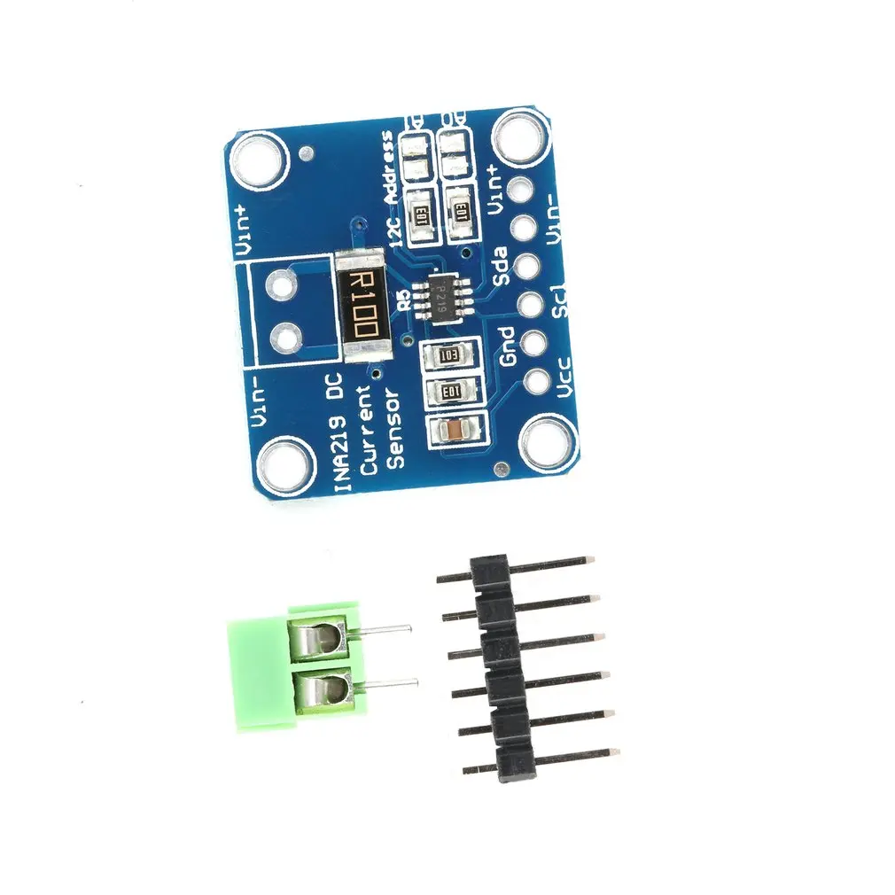 INA219 igc интерфейс двунаправленный постоянного тока Напряжение Stroom/источник питания мониторинг датчик Breakout модуль