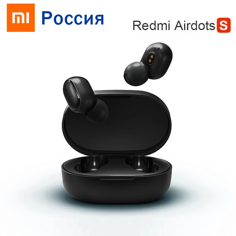 Xiaomi Redmi AirDots S Bluetooth 5 0 левый и правый режим низкого лага TWS наушники истинные