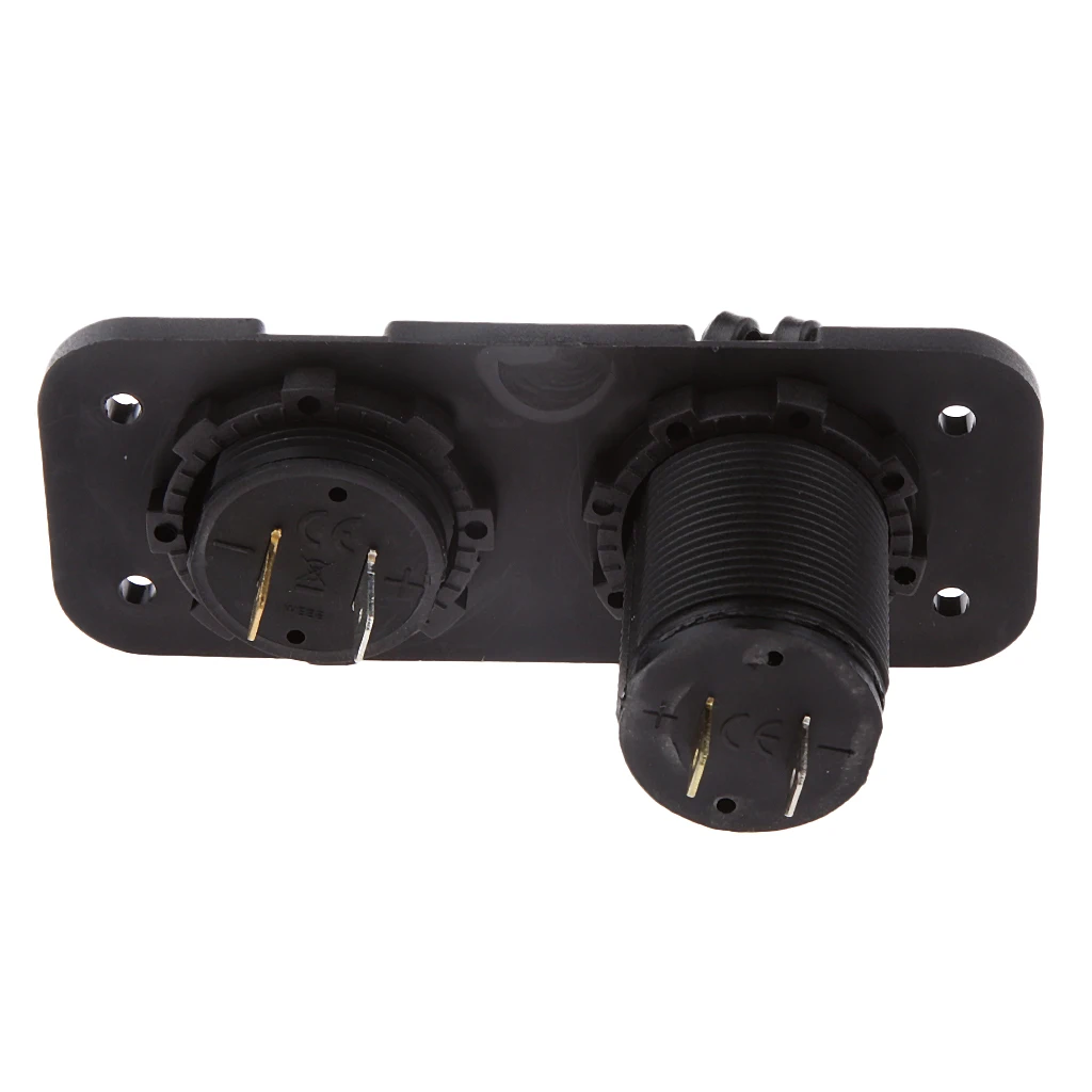 Морской 12 V/24 V прикуриватель, Вольтметр+ USB зарядное устройство 5V 1A 2.1A