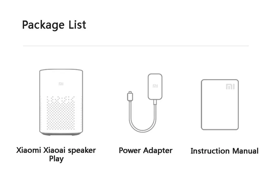 Xiao mi XiaoAI динамик воспроизведения HD стерео голосовой пульт дистанционного управления Bluetooth 4,2 музыкальный плеер mi динамик для Android iPhone