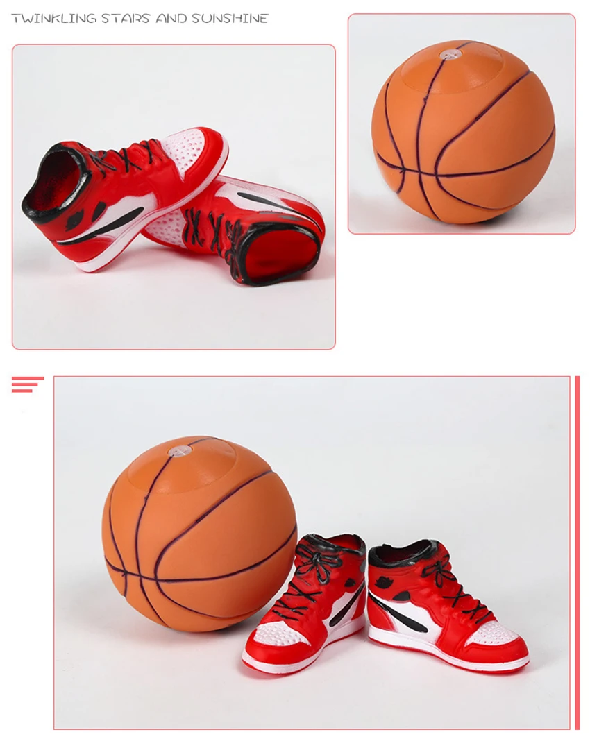 Mini Vinyl Basketball Shoe Birthday Cake Ornament Party Decorations, Kitchen DIY Baking Cupcake Topper Decorative Party Props