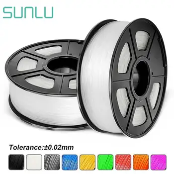 

Translucent White 100% PLA 3D Filament 20 Colors 1.75mm 1kg/2.2LBS With Spool Plastic PLA Filament For 3D Printer And 3D Pen