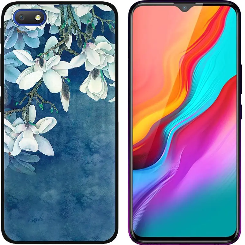 Для Alcatel 1 V чехол Мягкая силиконовая Черная задняя крышка для Alcatel 1 V чехол для телефона s 5,5 ''TPU Coque для Alcatel1V 1 V чехол s