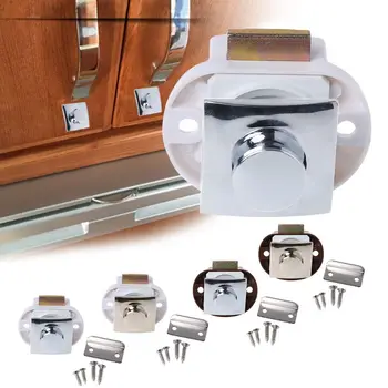 

Car Push Lock RV Caravan Boat Motor Home Cabinet Drawer Latch Button Locks