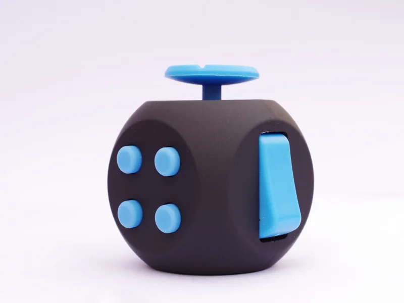 12-Sided Anti-Stress Sensory Fidget Cube for Anxiety and Focus Relief