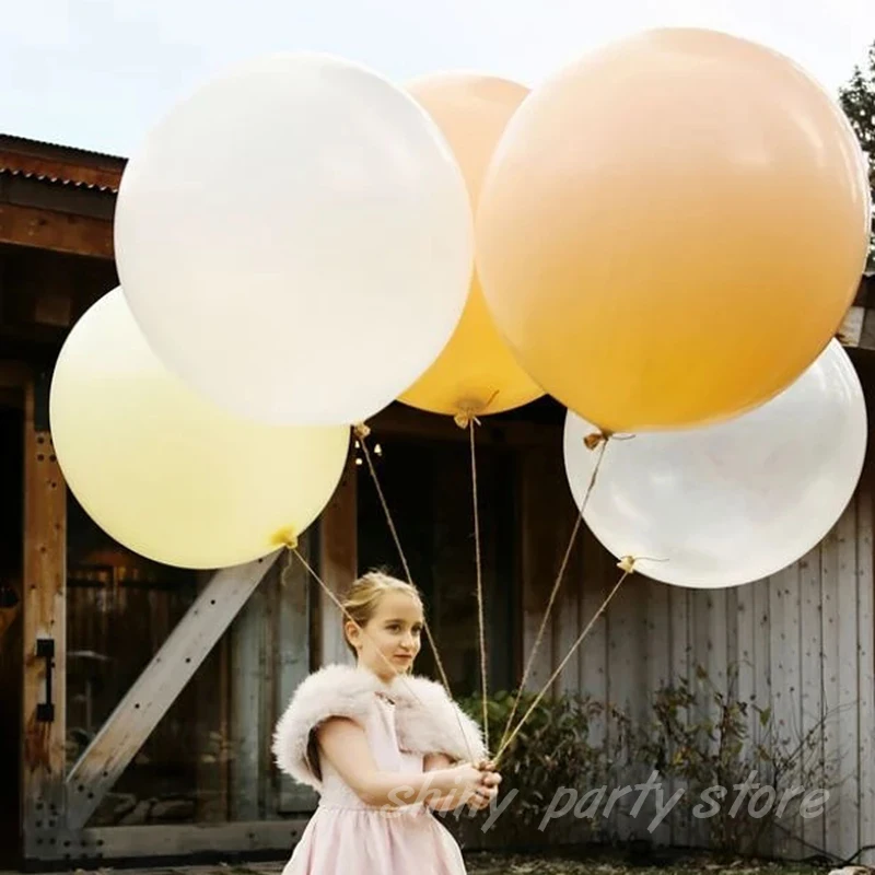 

Balloons Matte Round Latex Wedding Birthday Decoration Baby Shower Anniversary Baby Gift Decoration Balloon Supplies 5-36inch