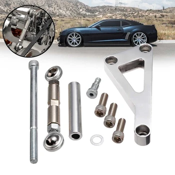 

for Chevy SBC 350 400 Aluminum Alloy Long Water Pump Alternator Generator Bracket Kit Set Mount Polished PCE232.1002