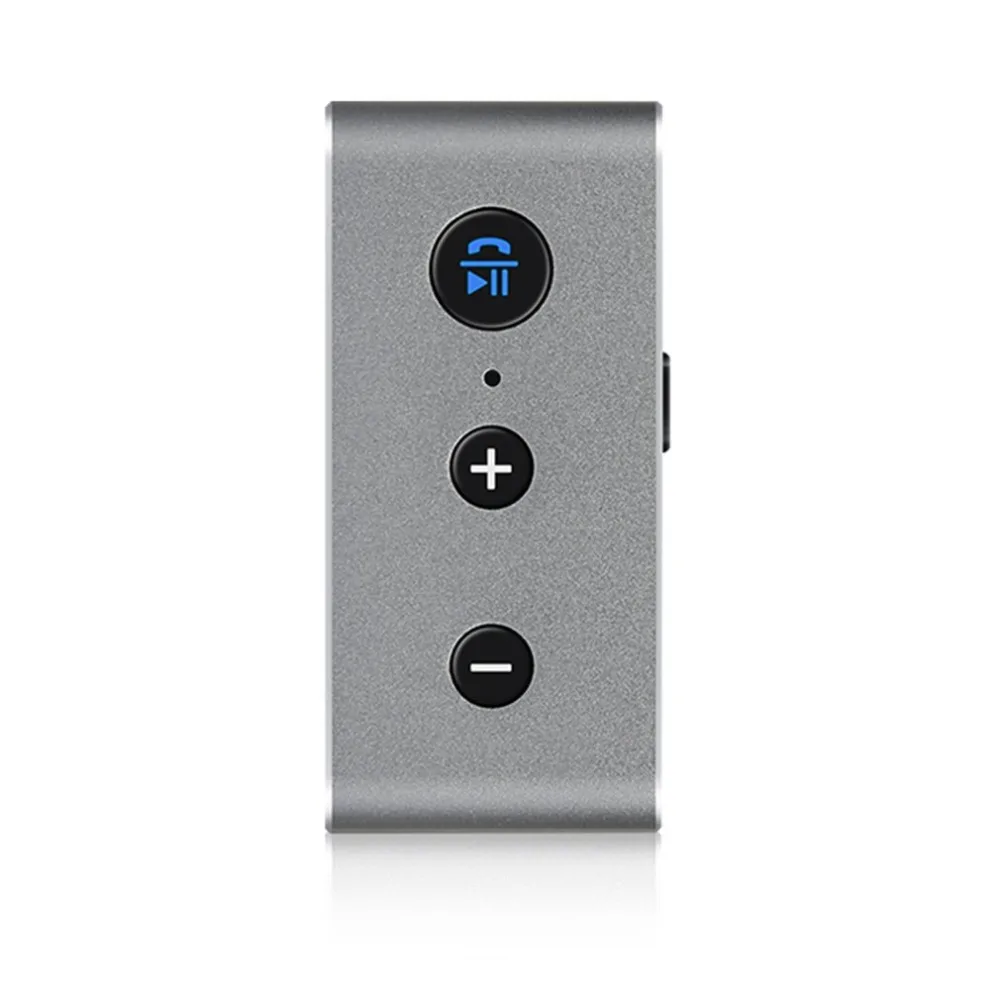 Bluetooth автомобильный комплект громкой связи 3,5 мм Aux аудио приемник адаптер беспроводной музыкальный приемник A2DP стерео Поддержка TF автомобильный адаптер