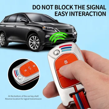 Custodia per chiave a distanza per Auto per Baojun 730 510 560 310 630 310W accessori per chiavi intelligenti per Auto copertura completa Shell Car-Styling portachiavi 2 Custodia per chiave a distanza per Auto per Baojun 730 510 560 310 630 310W accessori per chiavi intelligenti per Auto copertura completa Shell Car-Styling portachiavi - Custodia per chiave a distanza per Auto per Baojun 730 510 560 310 630 310W