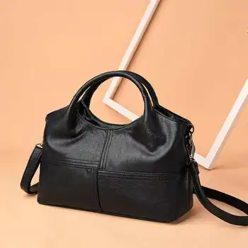 

Luxury Flap Top-handle Bags Designer Inspired Handbags Black Retro Top-handle Bags Bolsas Feminina