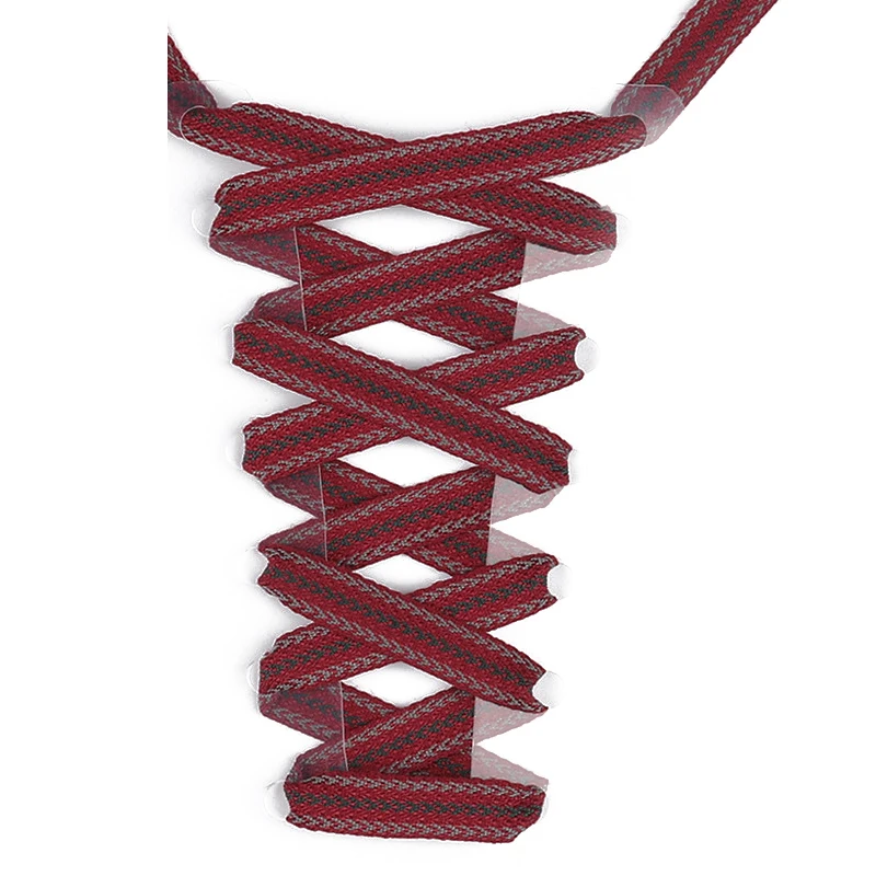 dark red 1 пара 110 см плоский Повседневное шнурков модные классические спортивные кроссовки обувь шнуровка 13 Цветов из полиэстра Струны для Для женщин Для мужчин - Цвет: dark red