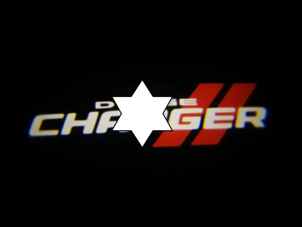 YY High Clear без выцветания для Dodge charger Avenger Magnum SRT R/T светодиодный автомобиль Добро пожаловать лампа освещения салона автомобиля дверь логотип Лазерная лампа 2006 - Испускаемый цвет: B11