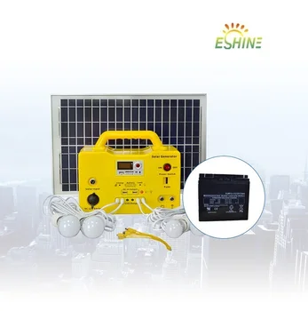 

Cell phone solar charger station,20W DC Fan or TV,Indoor small portable led solar home light power system kit for Off-Grid Areas