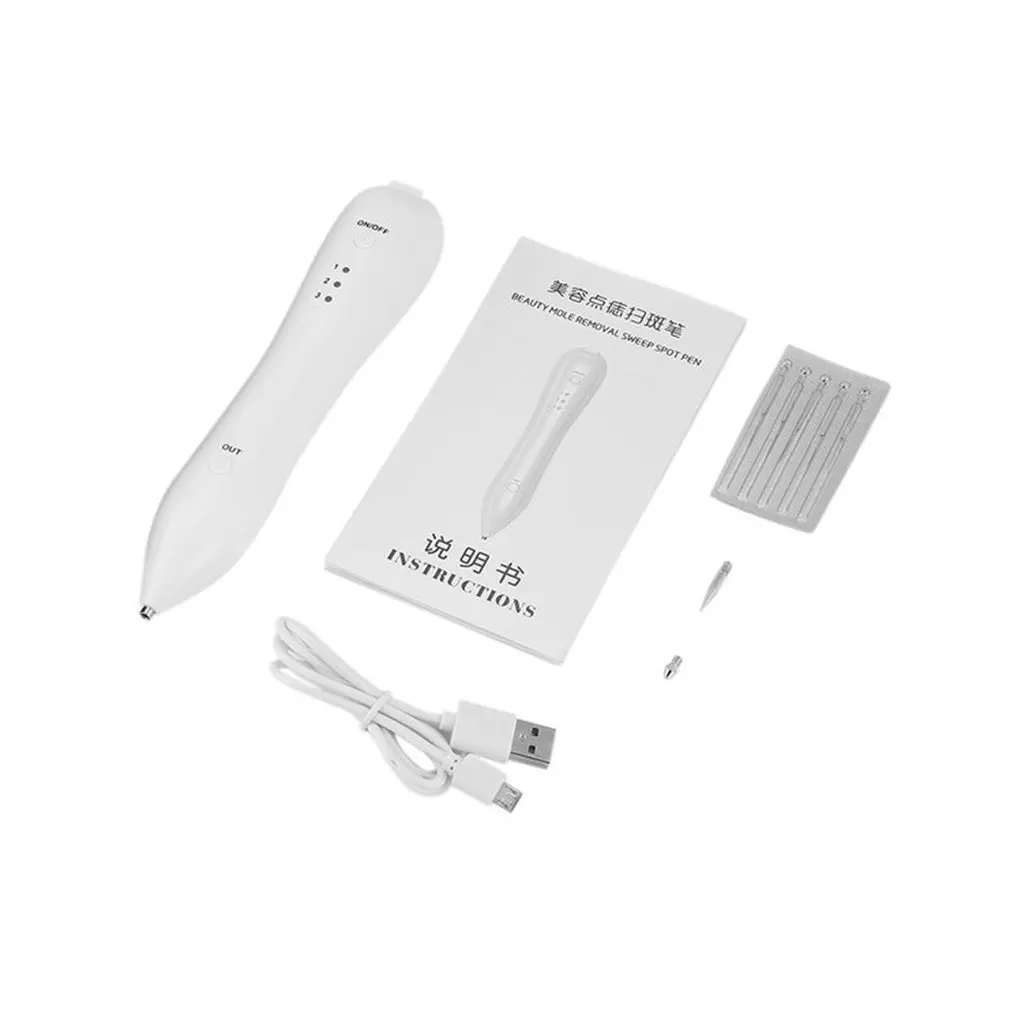 

Skin Care Dark Spot Removal Pen Freckle Remover Machine Face Wart Nevus Tattoo Dot Mole Remover Pen Salon Beauty Tools