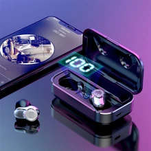 A6, беспроводные наушники, гарнитура Bluetooth 5,0, наушники 6D, стерео спортивные наушники, водонепроницаемые наушники с 3500 мАч, наушники