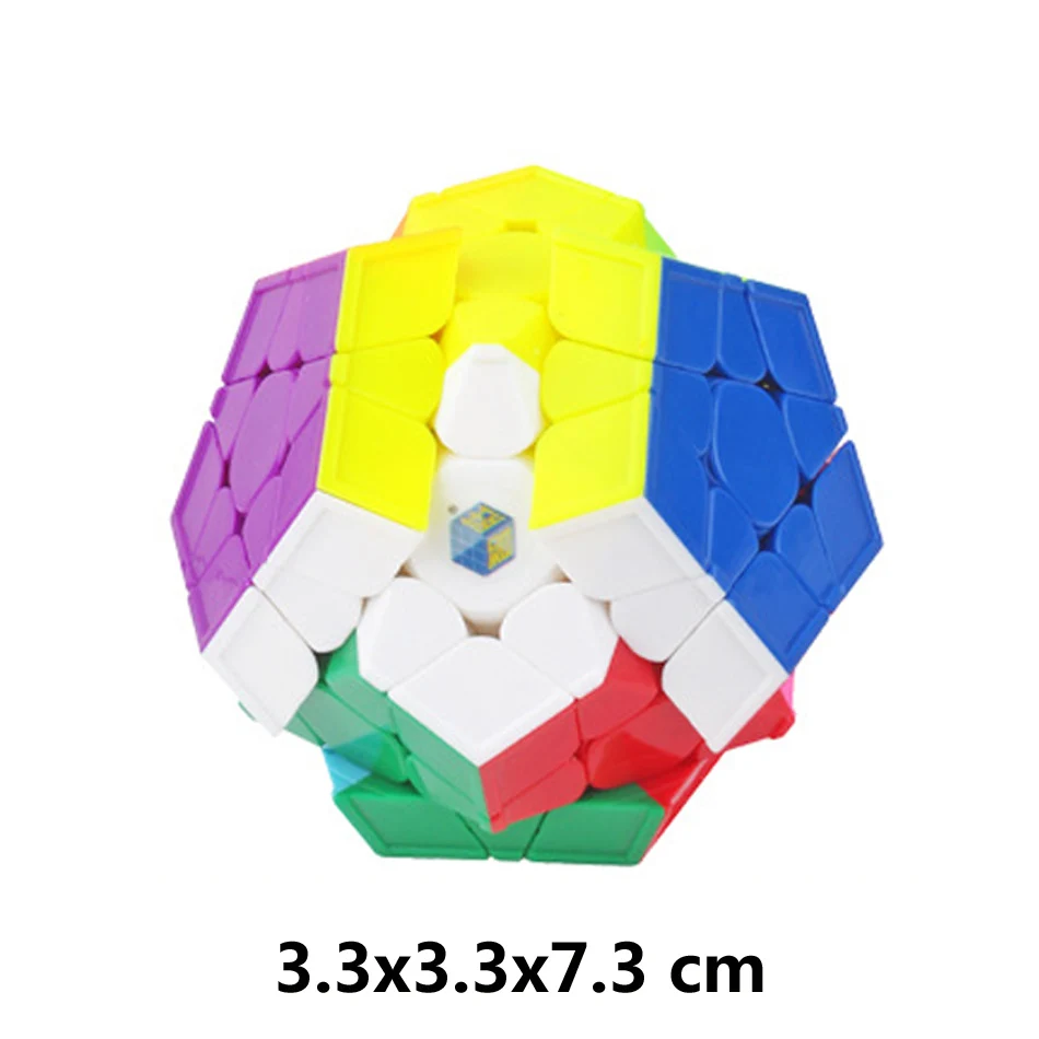 Головоломка странной формы с литым покрытием Magice Cube 4 набора мини Megaminx профессиональная скорость обучающая игра детская игрушка подарок