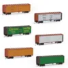 1pc Model Trains HO Scale 1:87 40' Woodside Reefer 40ft Boxcar Rolling Stock Freight Car C8747