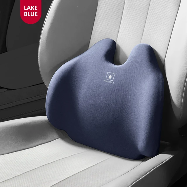 Memory Foam Lumbar Support Pillow for Car - Mid/Lower Back Support