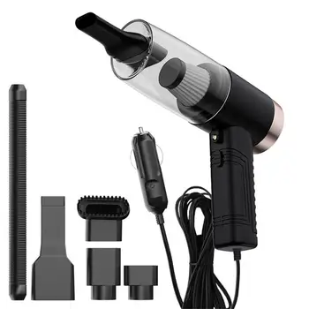

Car Vacuum Cleaner 120W 3-in-1 Portable Car Vacuum Cleaner Dry Wet Use Hand-held Strong Suction Vacuum Cleaner With Light