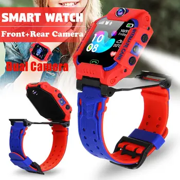 

Dual Camera Anti Lost Location Baby Smart Watch Kids SOS SIM GMS Phone Children LBS Positioning Tracker Watches LifeWaterproof